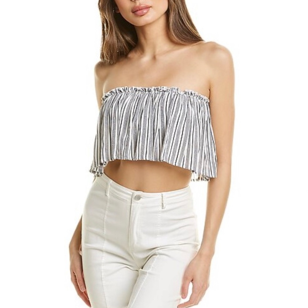 Lucy Sleeveless Ruffle Bandeau